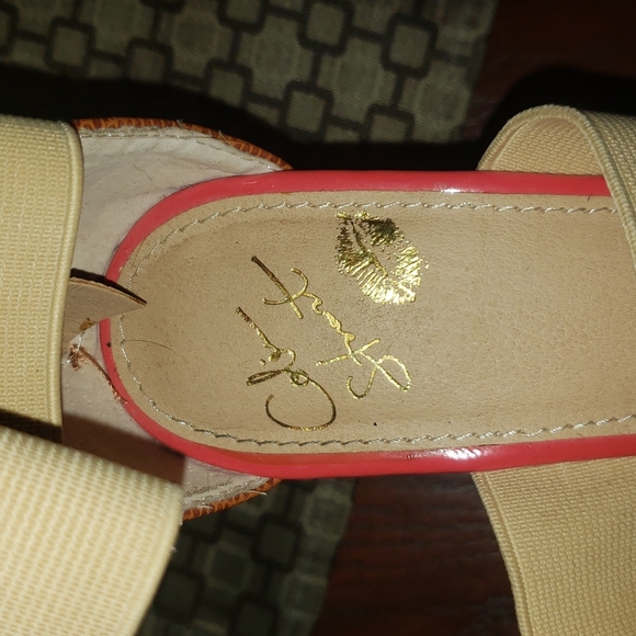 Colin Stewart platform sandals 6.5, but definitely fit a 6 - Picture 3 of 6